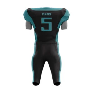 Custom Team Football Uniform with Personalized Numbers