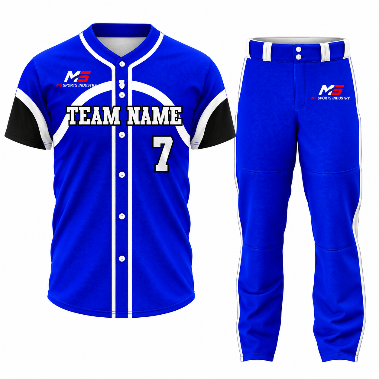 Custom Baseball Uniform Set – Pro Team Look